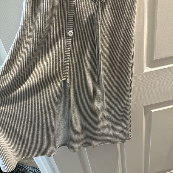 STRIPPED DRESS - Picture 4 of 5